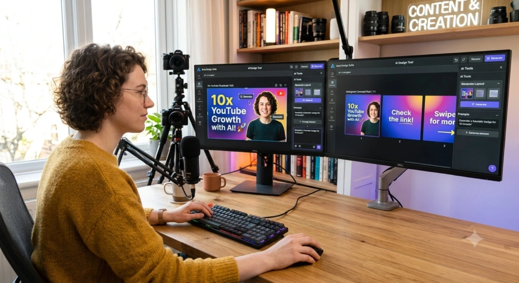 AI design tools for content creators