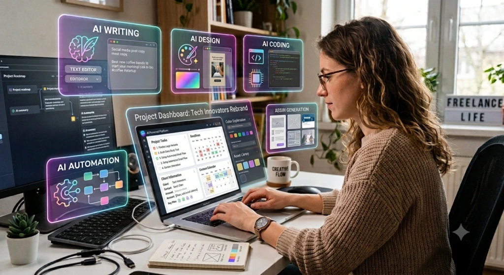 AI project management for freelancers