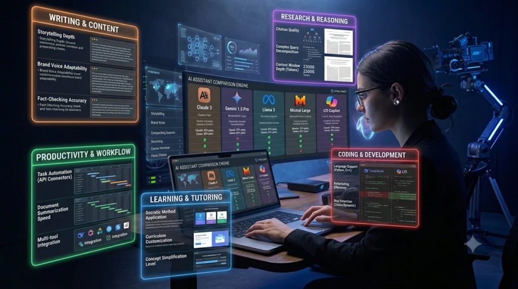 ChatGPT alternatives compared for writing research and coding