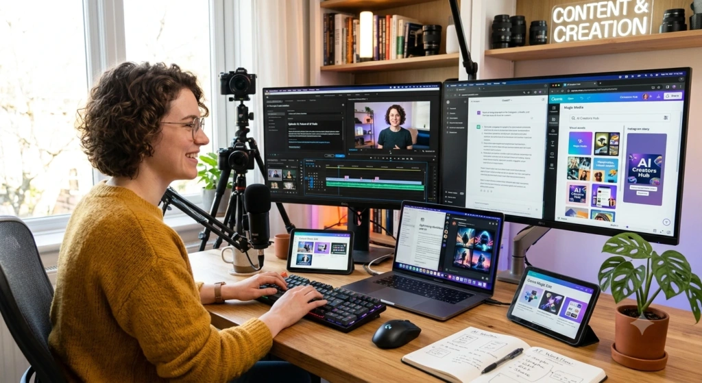 AI content creation tools for creators