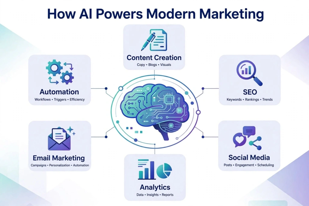 AI tools for marketing tasks