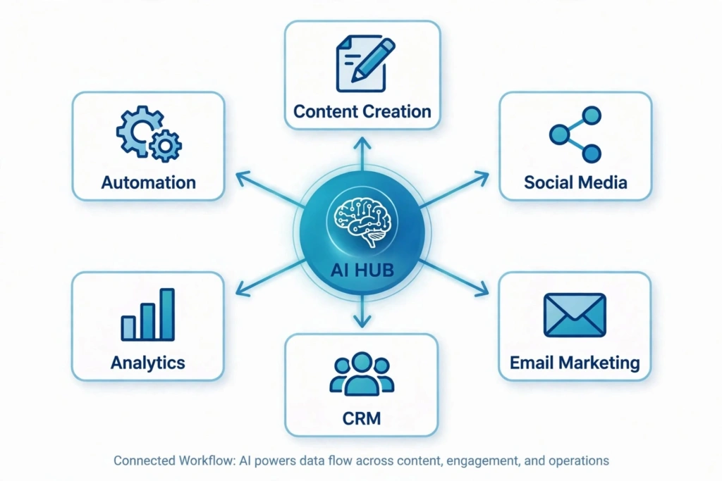 AI marketing automation workflow